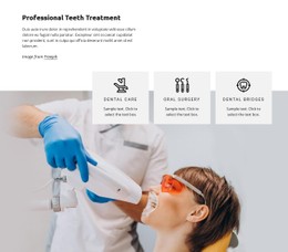Free HTML5 For Teeth Treatment
