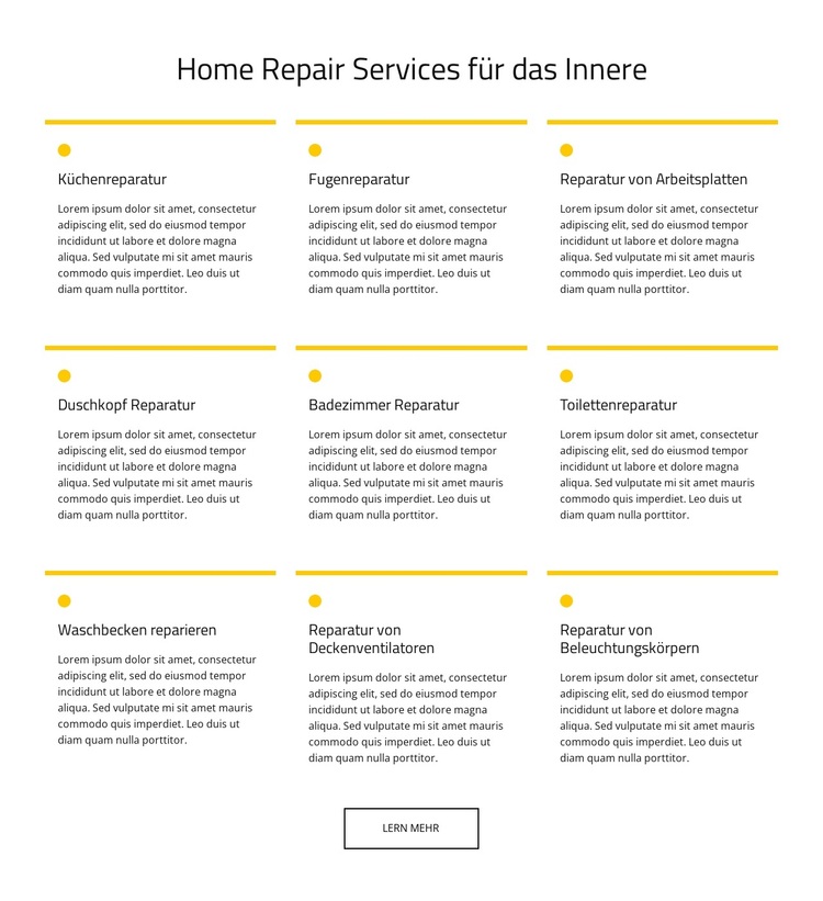 Hauswartungsdienst WordPress-Theme