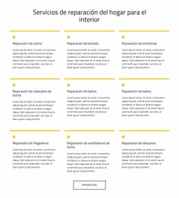 Servicio De Mantenimiento Del Hogar: Creador De Sitios Web Creativo Y Multipropósito