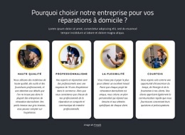 Services À Domicile Fiables Modèles De Site Web Gratuits