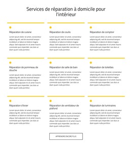 Service D'Entretien À Domicile - Modèle HTML5