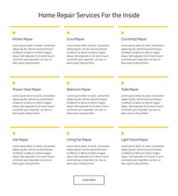 Home Maintenance Service - HTML5 Template