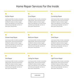 Home Maintenance Service - Joomla Template For Any Device