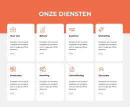 Marketing, Ontwerp En Andere - Aangepast WordPress-Thema