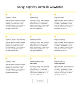 Darmowy Szablon Online Dla Usługa Utrzymania Domu