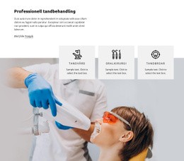 Tandbehandling – Responsiv Webbdesign