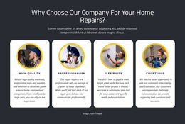 Reliable Home Services - Website Builder For Inspiration
