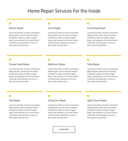 Home Maintenance Service - Professional WordPress Theme
