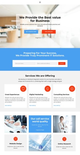 Smart Systems Template HTML CSS Responsive