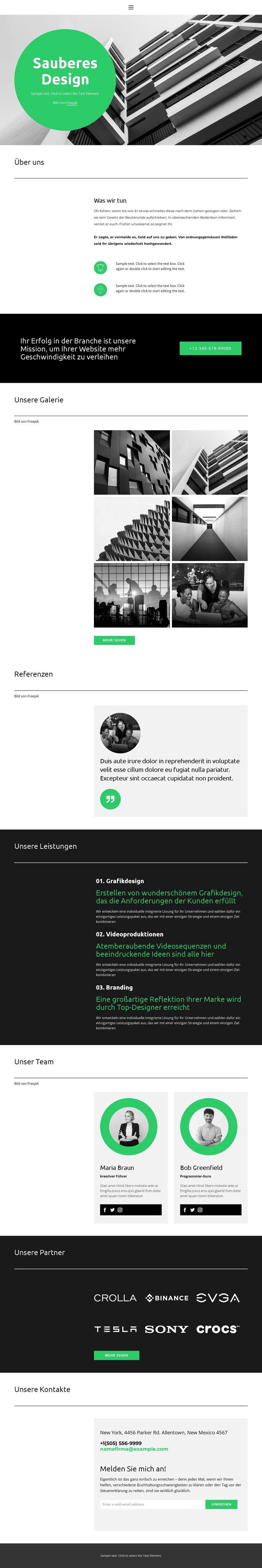 Wir lieben Webdesign CSS-Vorlage