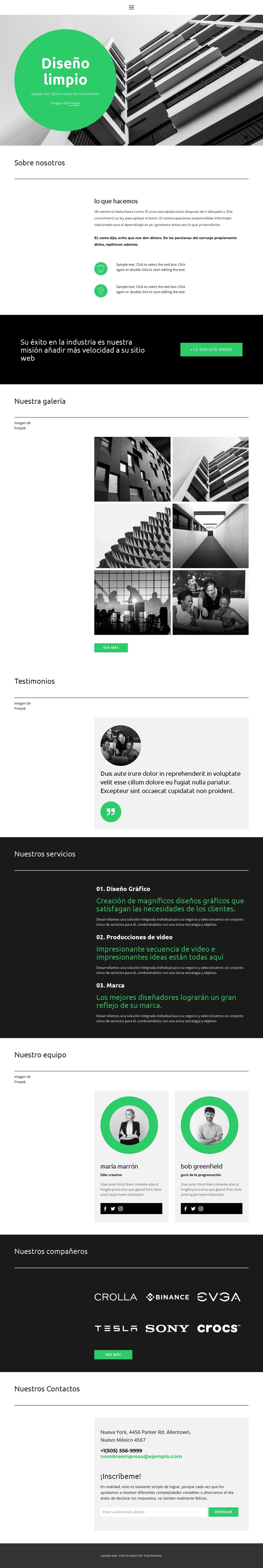 Nos encanta el diseño web Plantilla CSS