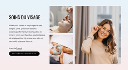 Conception De Pages HTML Pour Les Meilleurs Traitements Du Visage