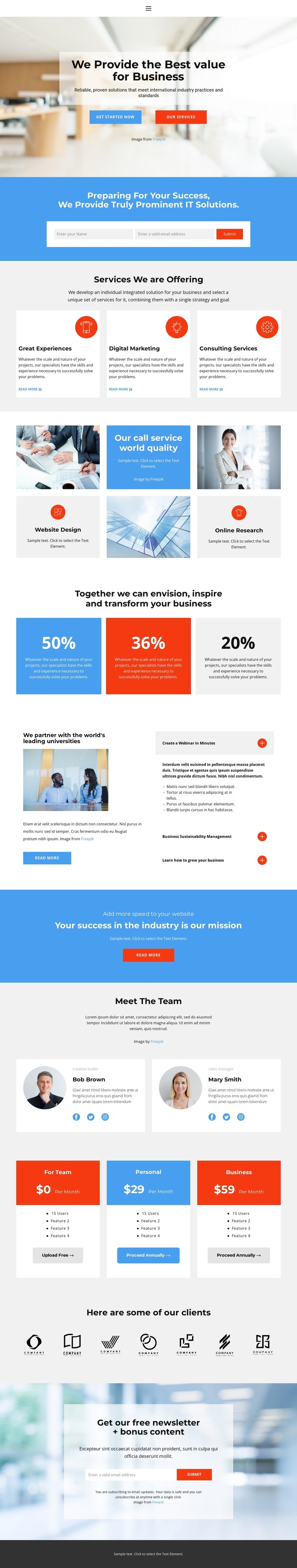 Smart systems HTML Template