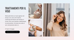 Modello HTML5 Premium Per I Migliori Trattamenti Per Il Viso