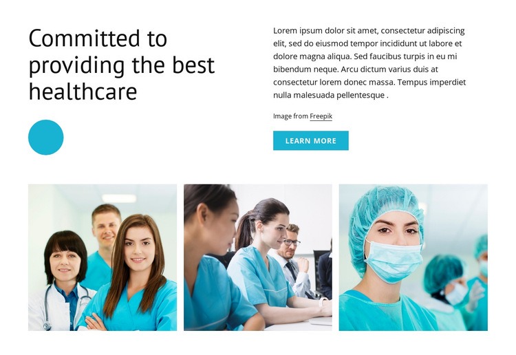 Best healthcare Squarespace Template Alternative