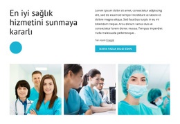 En Iyi Sağlık Hizmeti Web Sitesi Oluşturucu