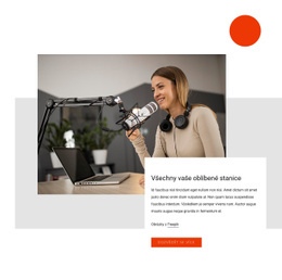 Šablona CSS Pro Nejlepší Rozhlasová Stanice