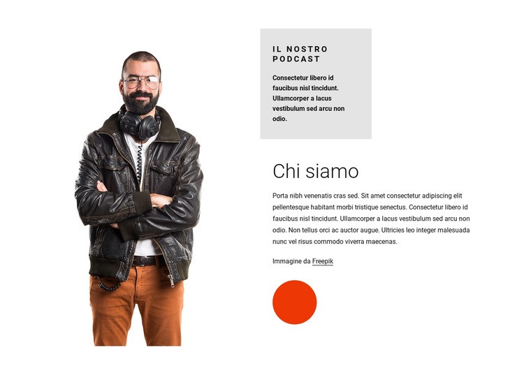 Radio in linea Modelli di Website Builder