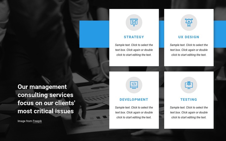 Top consulting services CSS Template