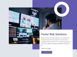 Faster Web Solutions Modern Web