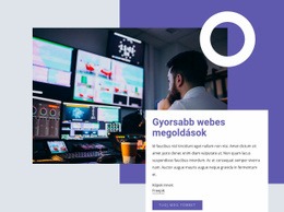 Gyorsabb Webes Megoldások – Reszponzív HTML5-Sablon