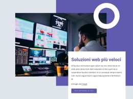 Soluzioni Web Più Veloci Modello Di Sito Web HTML CSS