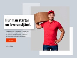 Vi Gör Leverans - HTML-Sidmall