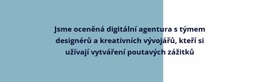Prostý Text Na Obdélníku – Osobní Šablony Webových Stránek
