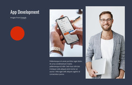 App Development - Responsive HTML5 Template