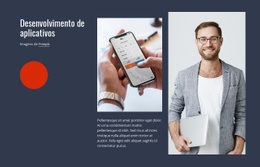 Web Design Incrível Para Desenvolvimento De Aplicativos