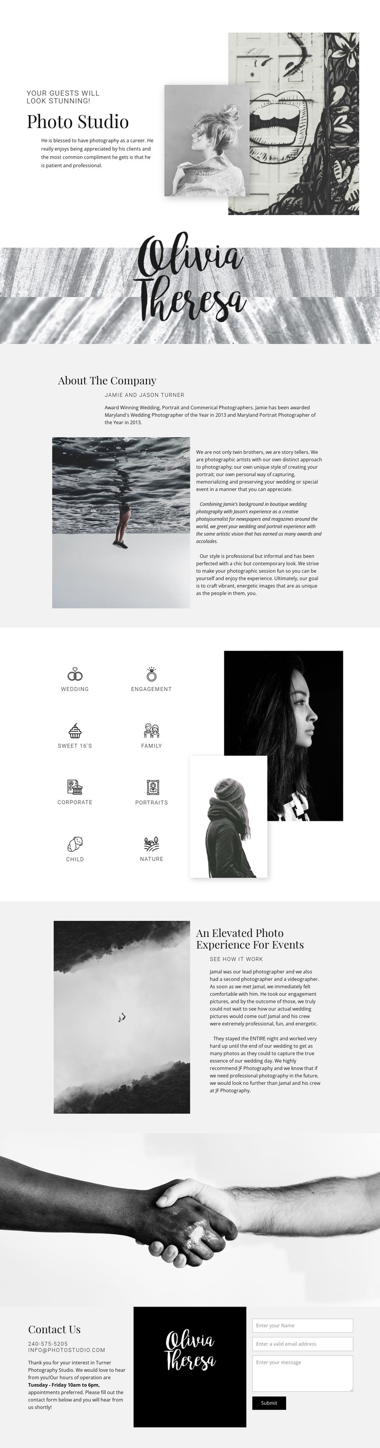 Ideas brought to live art CSS Template