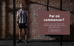 Comment Démarrer Un Sport - Créateur De Sites Web Créatifs Et Polyvalents