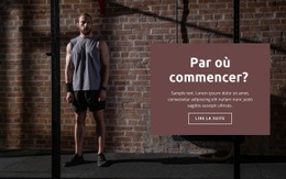 Comment Démarrer Un Sport - Page De Destination Ultime