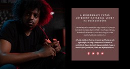 Edzői Konzultáció - Egyszerű Webhelysablon