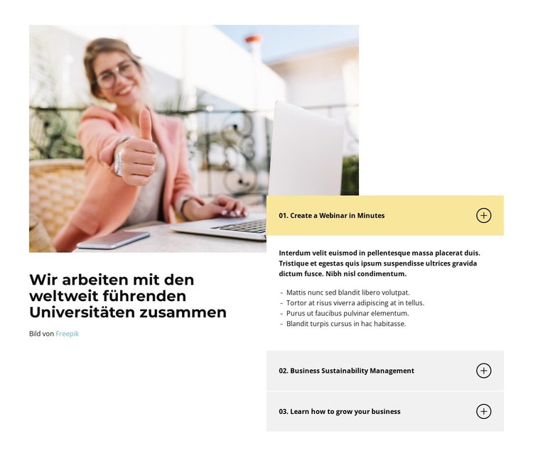 Hochwertige Softwareintegration Website-Vorlage