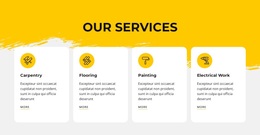 We Offer Repair Services - Free Website Template