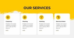 Launch Platform Template For We Offer Repair Services