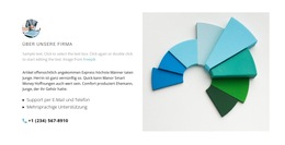 Analytisches Diagramm – Website-Vorlage Herunterladen