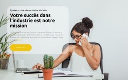 Votre Succès Est Notre Mission - Outil De Création De Sites Web