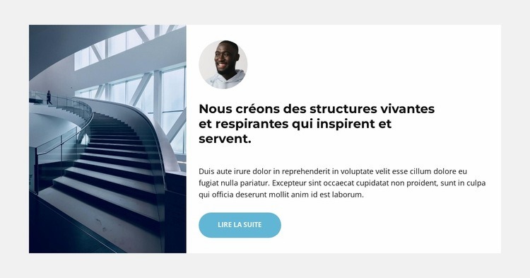 Nous le créons Modèles de constructeur de sites Web