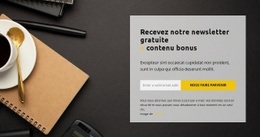 Bonus Gratuit - Conception De Maquette