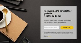 Page HTML Pour Bonus Gratuit