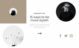 Consultation With A Stylist - HTML Template Generator