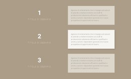 HTML5 Reattivo Per Tre Piani Passo Passo