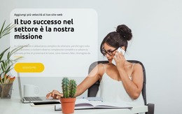 Il Tuo Successo È La Nostra Missione - Modello Gratuito