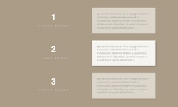 Tre Piani Passo Passo - Modello HTML5 Professionale Personalizzabile