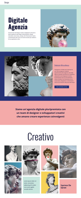 Ossessionato Dall'Arte Della Creatività - Tema WordPress Pronto Per L'Uso