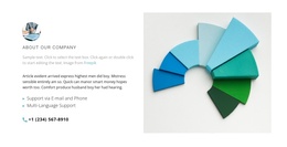 Ready To Use Joomla Template For Analytic Graph