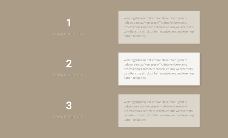 Drie stappenplannen Website ontwerp