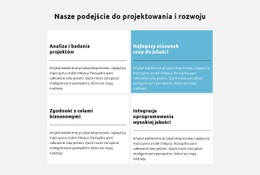 Menu CSS Dla Podejście Rozwojowe